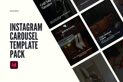 Instagram Carousel Adobe InDesign Template Bundle – All Collections (Complete Carousel Pack) ccreation.store