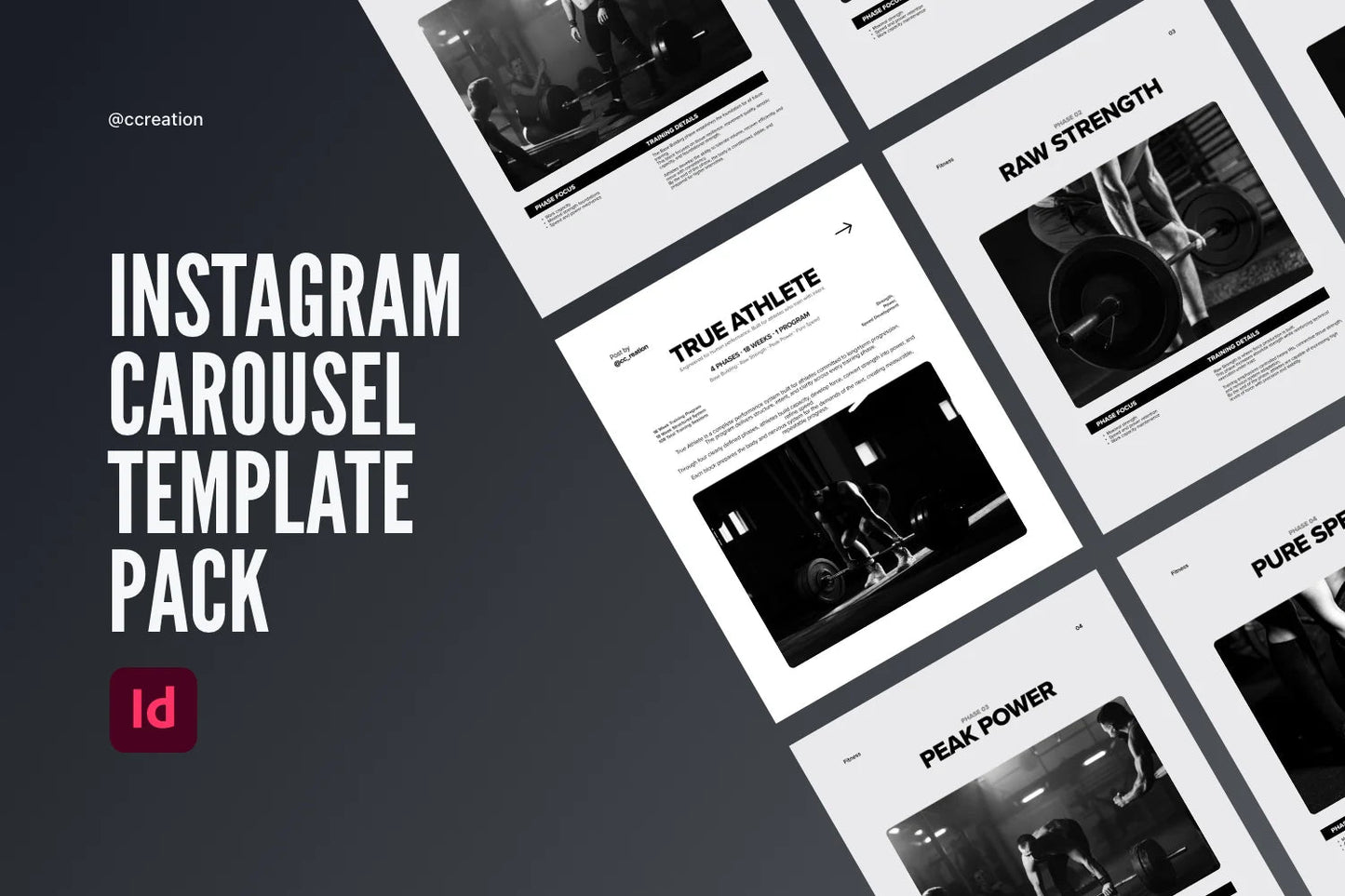 Instagram Carousel Adobe InDesign Template Bundle – All Collections (Complete Carousel Pack) ccreation.store