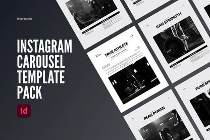 Instagram Carousel Adobe InDesign Template Bundle – All Collections (Complete Carousel Pack) ccreation.store