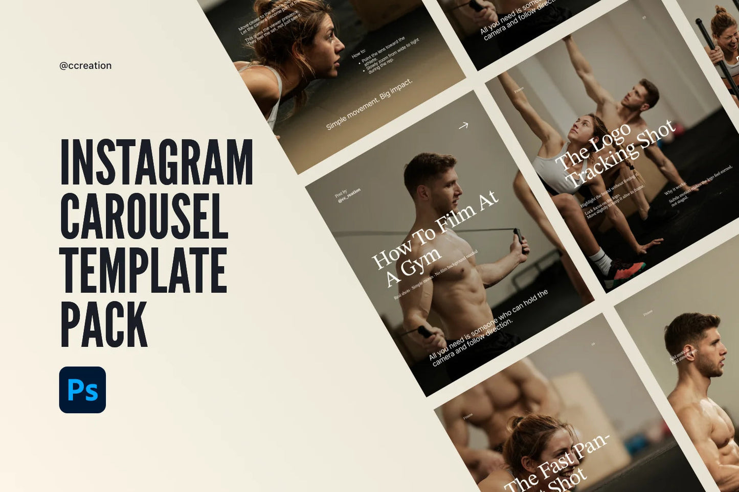 Instagram Carousel Adobe Photoshop Template Bundle – All Collections (Complete Carousel Pack) ccreation.store