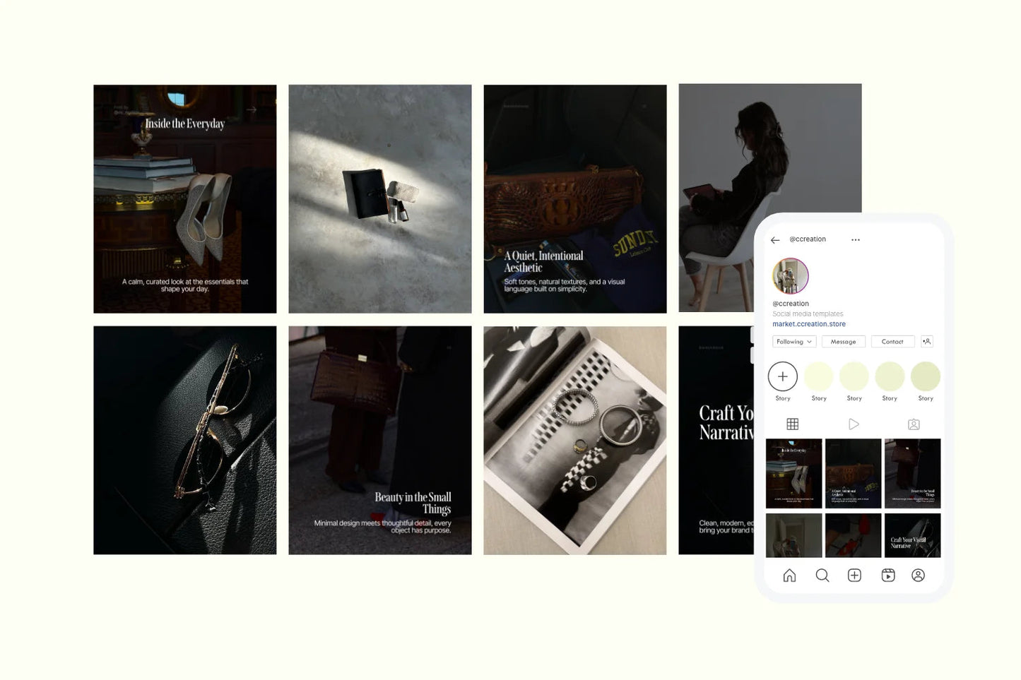 Instagram Carousel Adobe Photoshop Template Bundle – All Collections (Complete Carousel Pack) ccreation.store