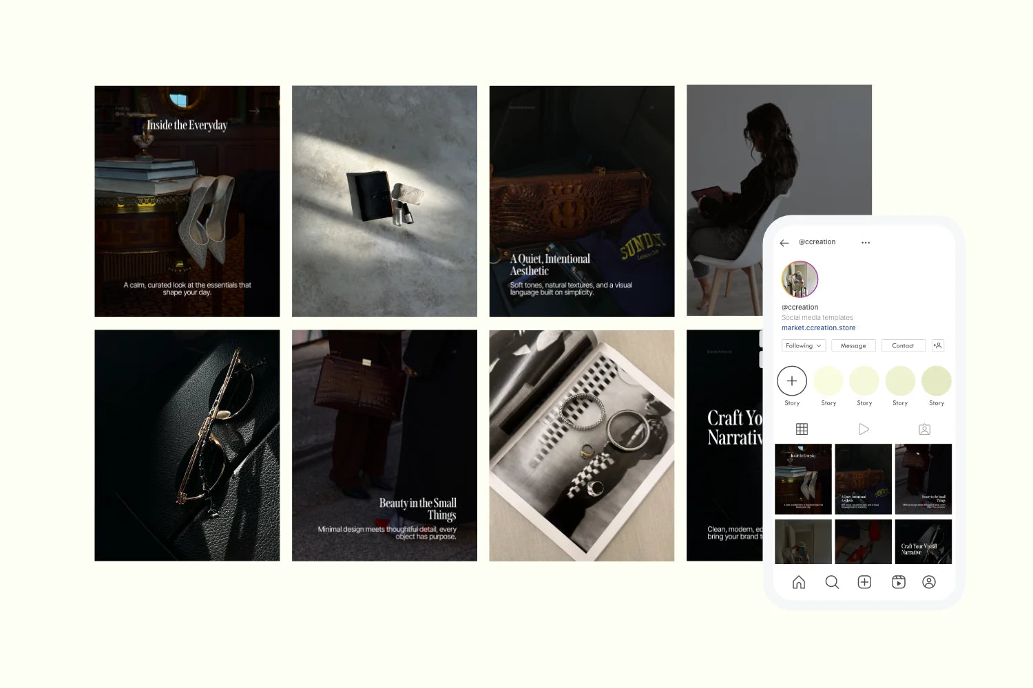 Instagram Carousel Adobe Photoshop Template Bundle – All Collections (Complete Carousel Pack) ccreation.store