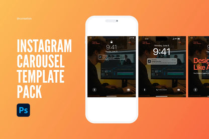 Instagram Carousel Adobe Photoshop Template Bundle – All Collections (Complete Carousel Pack) ccreation.store