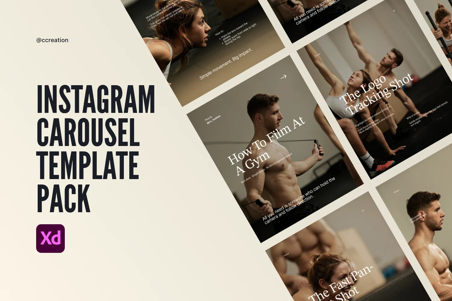 Instagram Carousel Adobe XD Template Bundle – All Collections (Complete Carousel Pack) ccreation.store
