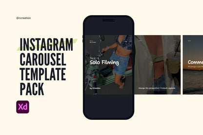 Instagram Carousel Adobe XD Template Bundle – All Collections (Complete Carousel Pack) ccreation.store