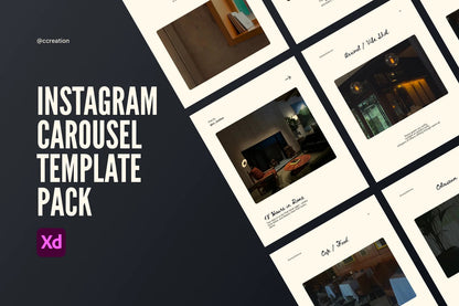 Instagram Carousel Adobe XD Template Bundle – All Collections (Complete Carousel Pack) ccreation.store