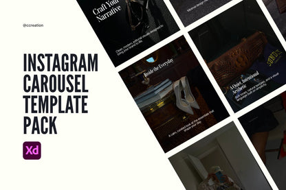 Instagram Carousel Adobe XD Template Bundle – All Collections (Complete Carousel Pack) ccreation.store