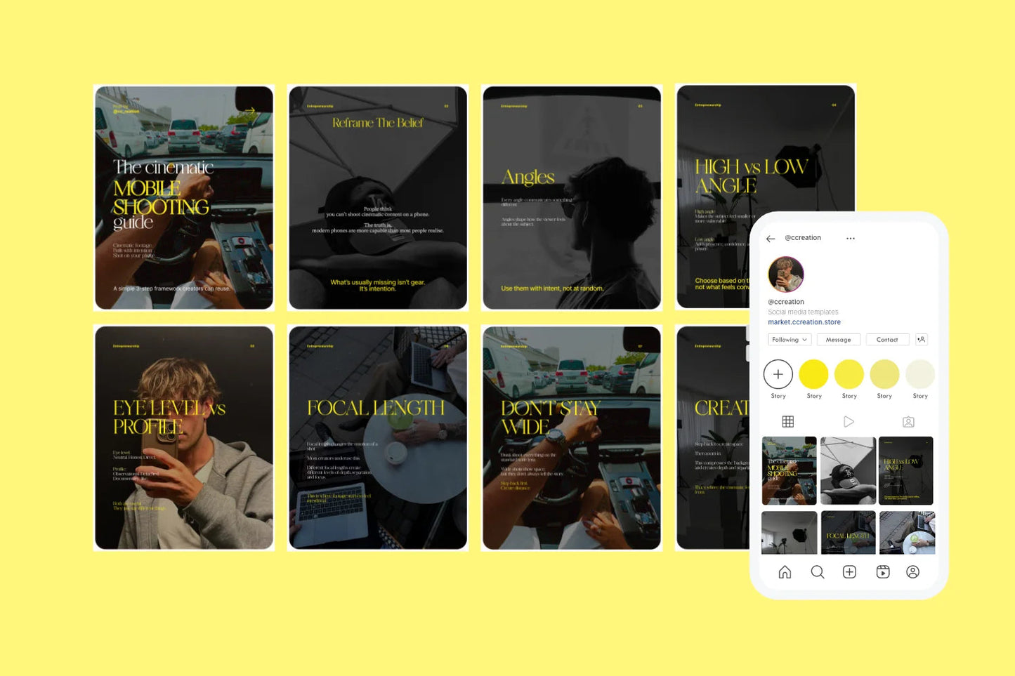 Instagram Carousel Canva Template Bundle – All Collections (Complete Carousel Pack) ccreation.store