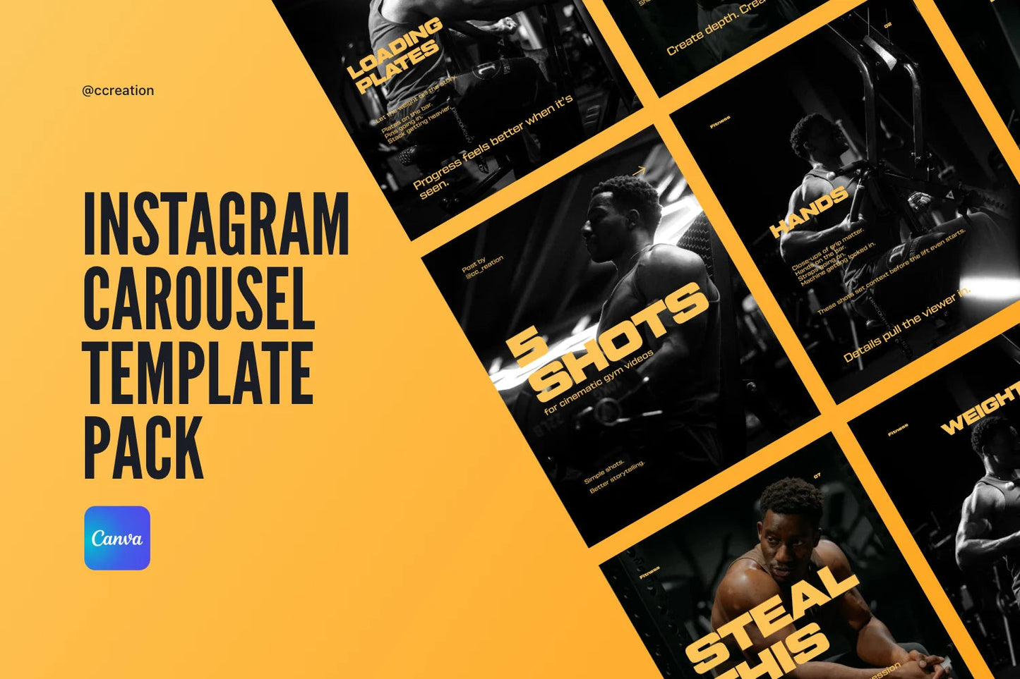 Instagram Carousel Canva Template Bundle – All Collections (Complete Carousel Pack) ccreation.store