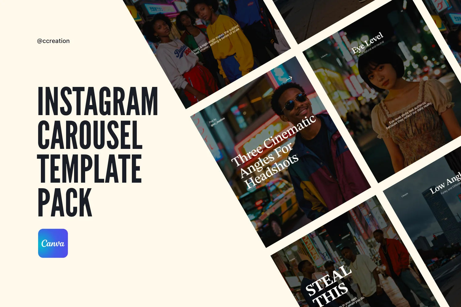 Instagram Carousel Canva Template Bundle – All Collections (Complete Carousel Pack) ccreation.store