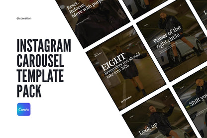 Instagram Carousel Canva Template Bundle – All Collections (Complete Carousel Pack) ccreation.store
