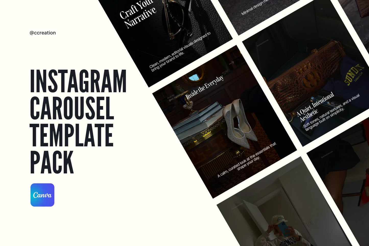 Instagram Carousel Canva Template Bundle – All Collections (Complete Carousel Pack) ccreation.store