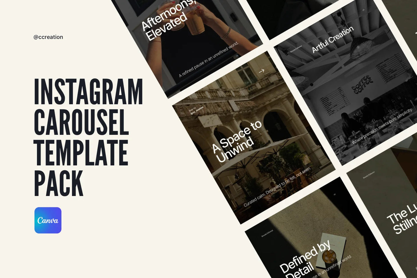 Instagram Carousel Canva Template Bundle – All Collections (Complete Carousel Pack) ccreation.store