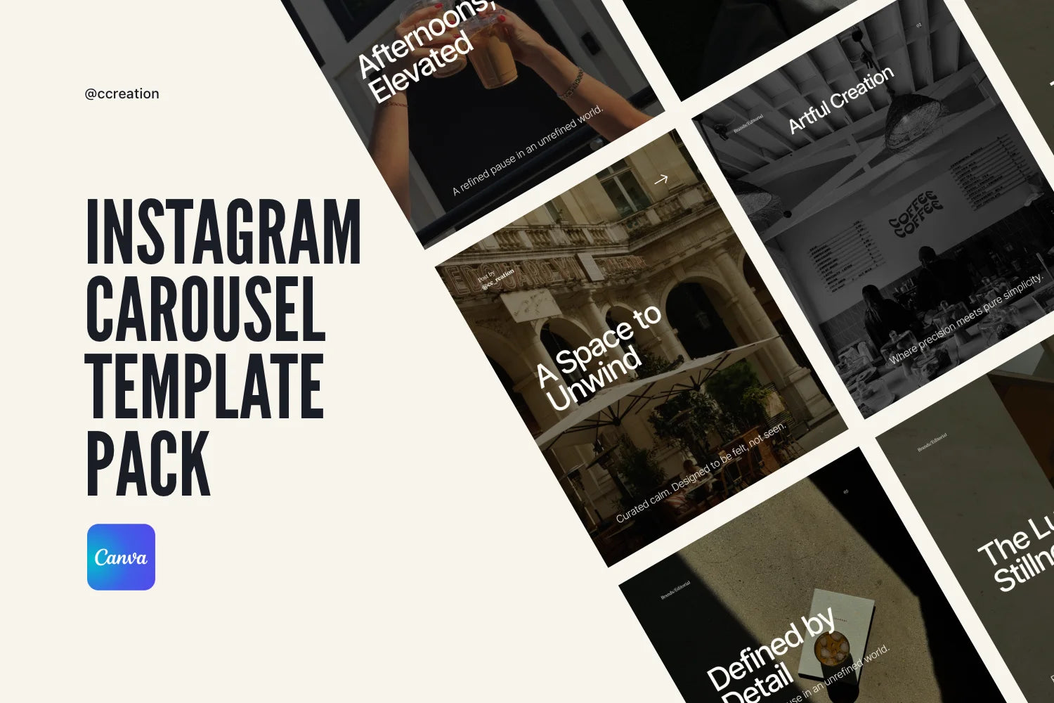 Instagram Carousel Canva Template Bundle – All Collections (Complete Carousel Pack) ccreation.store
