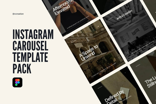 Instagram Carousel Figma Template Bundle – All Collections (Complete Carousel Pack) ccreation.store