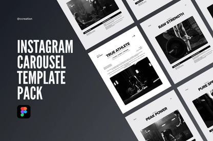 Instagram Carousel Figma Template Bundle – All Collections (Complete Carousel Pack) ccreation.store