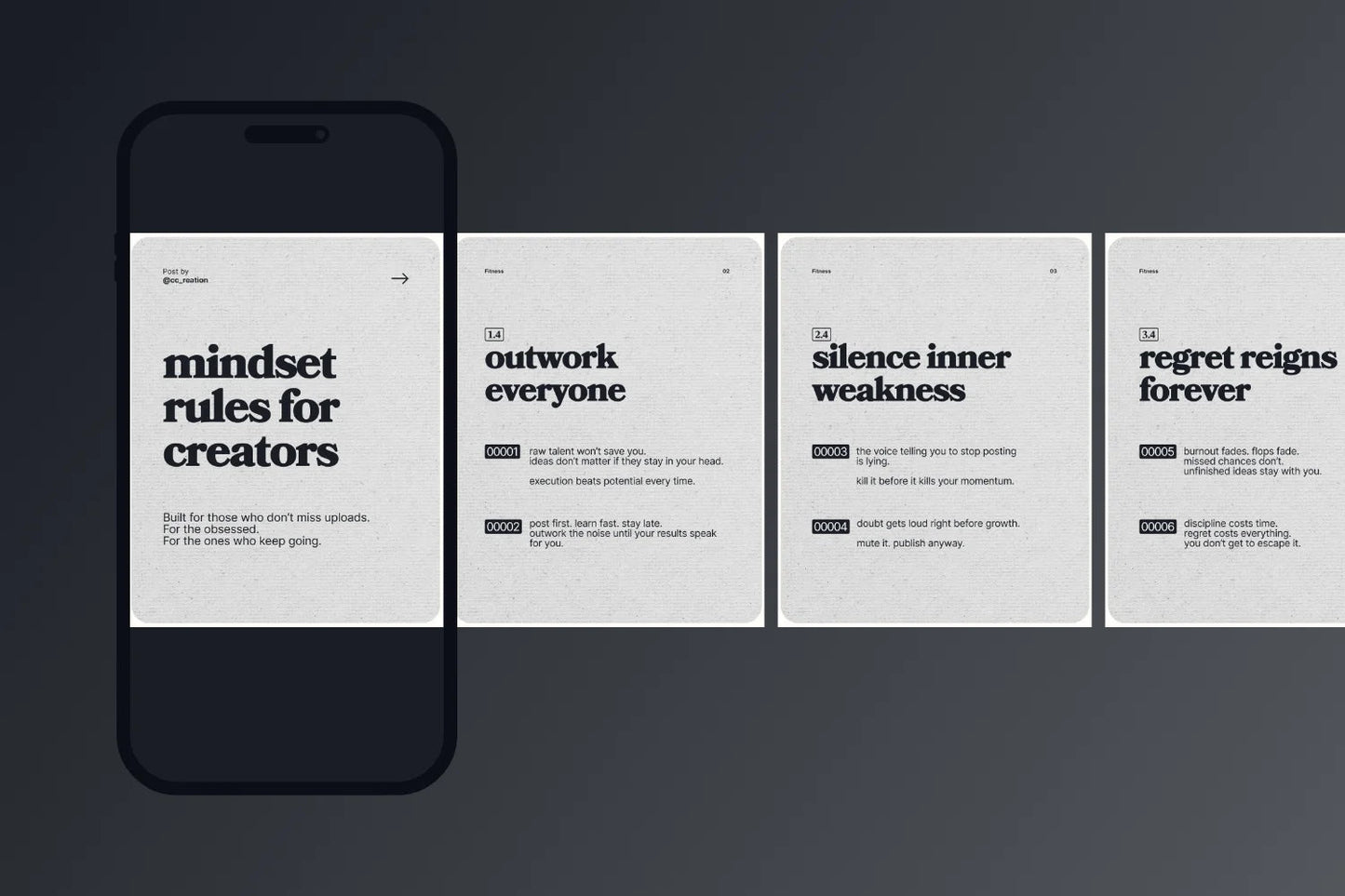 Instagram Carousel Adobe XD Template Bundle – All Collections (Complete Carousel Pack) ccreation.store