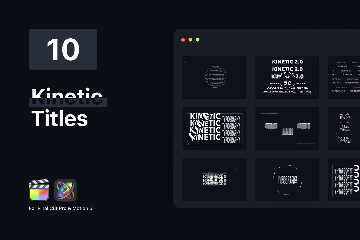 Kinetic Title Pack ccreation.store