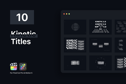 Kinetic Title Pack ccreation.store
