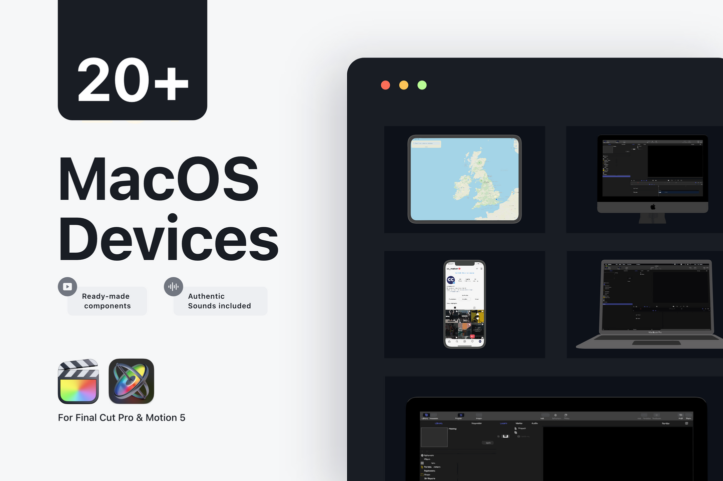 Device Animated Mockups - App Presentation ccreation.store