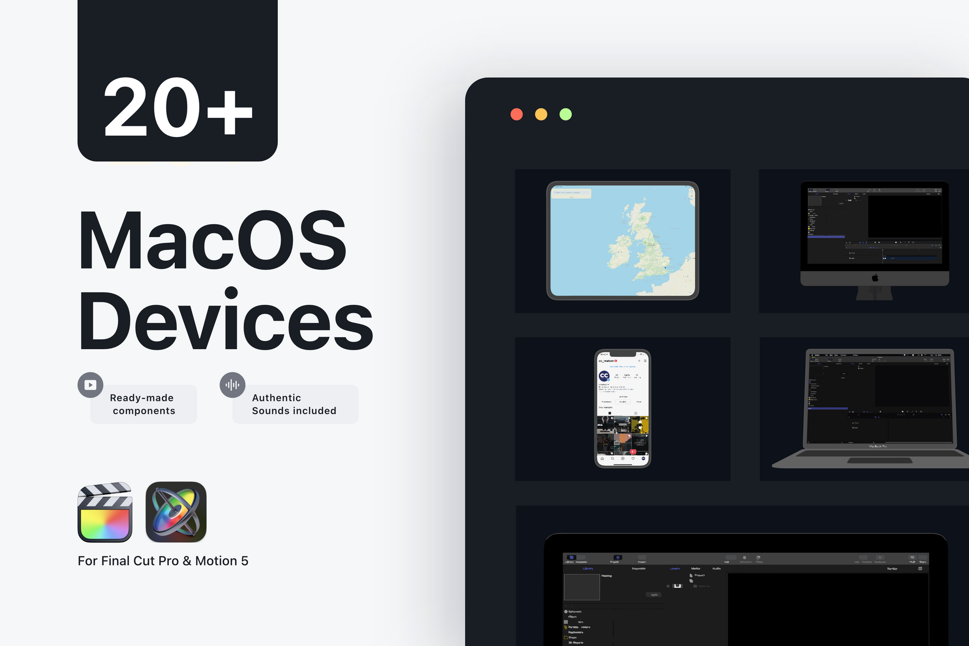 Device Animated Mockups - App Presentation ccreation.store
