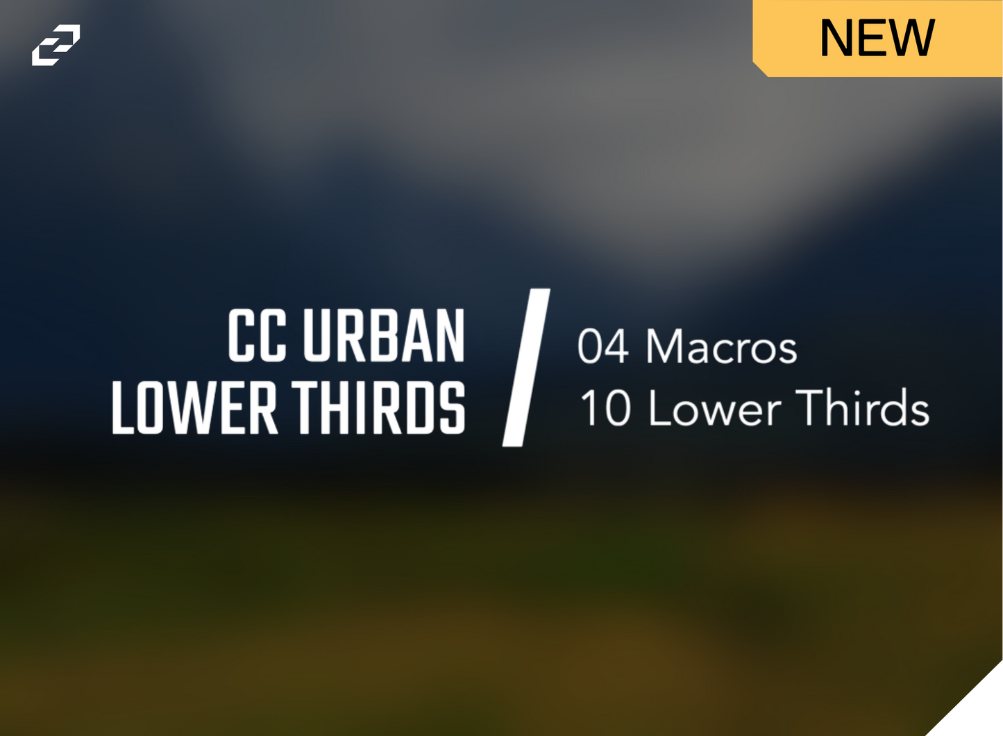 Urban Lower Thirds Pack