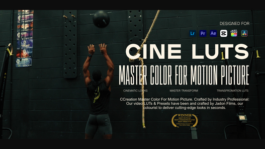 cinematic gym film LUTs that allow you to quickly and easily achieve a big budget look at a discount price - CCreation.store