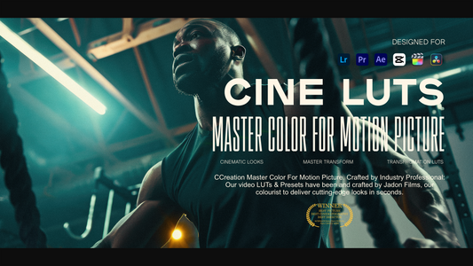 cinematic gym film LUTs that allow you to quickly and easily achieve a big budget look at a discount price - CCreation.store
