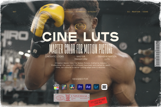 Workout Film Luts and Master Color For Motion Picture Lut Pack ccreation.store