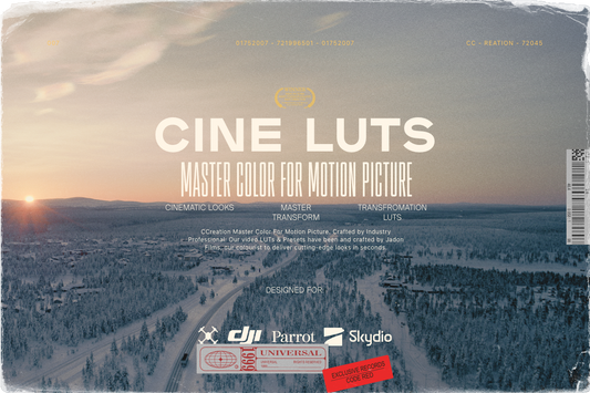 Drone Luts & Master Color For Motion Picture Lut Pack ccreation.store