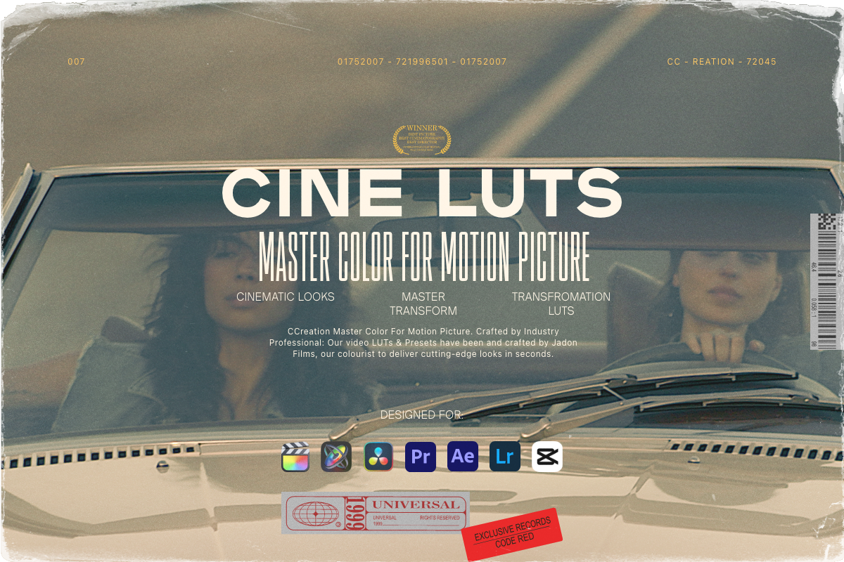 Drone Luts & Master Color For Motion Picture Lut Pack & Lightroom Preset Pack ccreation.store