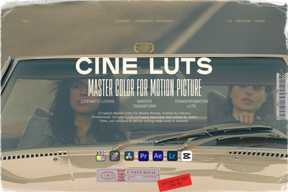Drone Luts & Master Color For Motion Picture Lut Pack & Lightroom Preset Pack ccreation.store