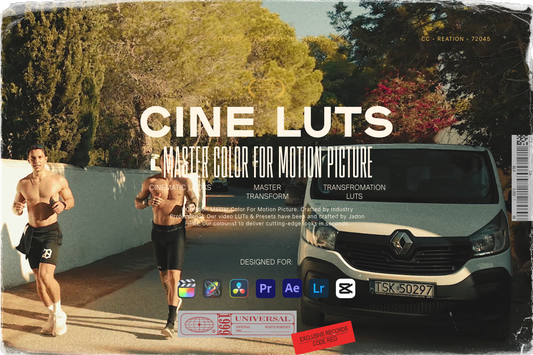 Lifestyle Luts and Master Color For Motion Picture Lut Pack ccreation.store