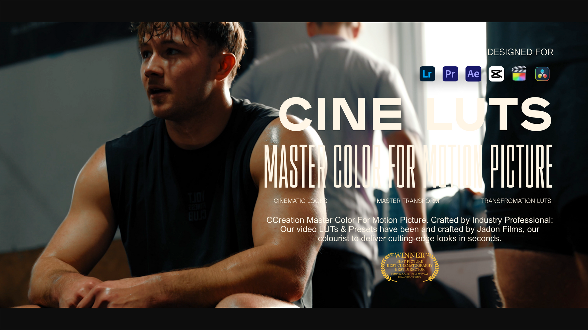 cinematic crossfit LUTs that allow you to quickly and easily achieve a big budget look at a discount price - CCreation.store