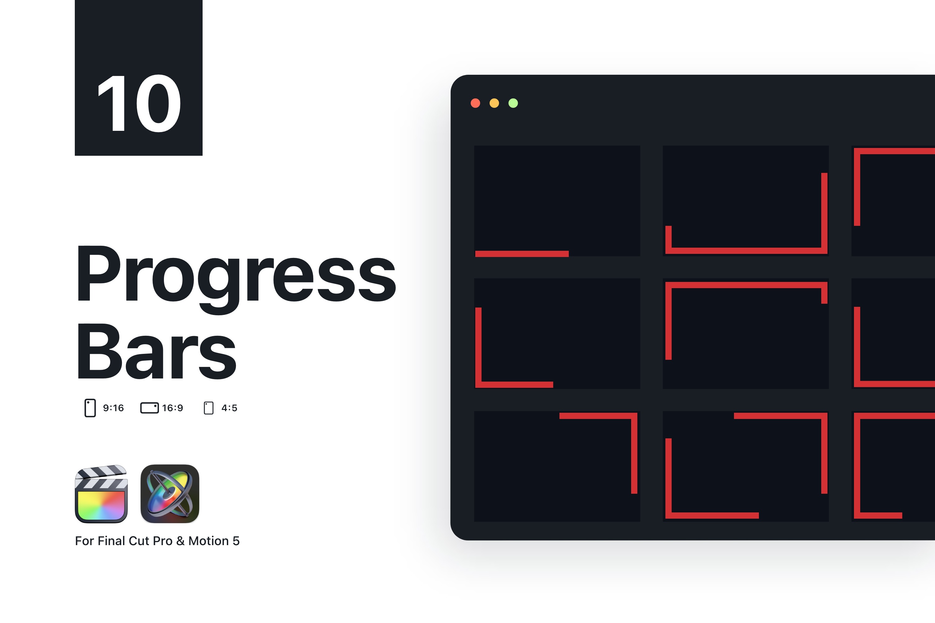 Free Progress Bar for Premiere Pro & Final Cut Pro Pro – ccreation.store