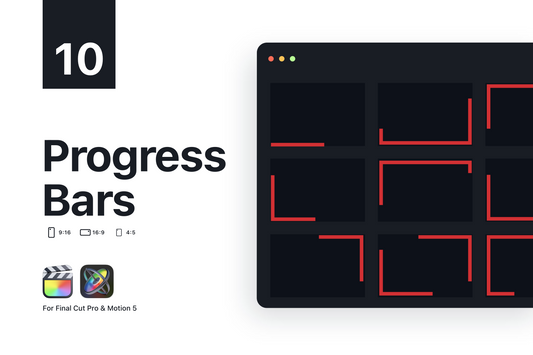 Free Progress Bar Premiere Pro & Final Cut Pro ccreation.store