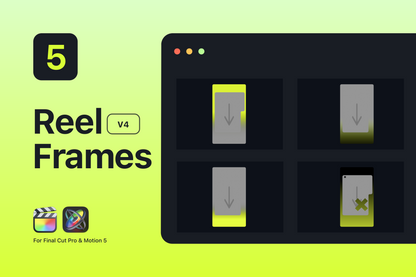 Vertical Frames For Final Cut Pro ccreation.store
