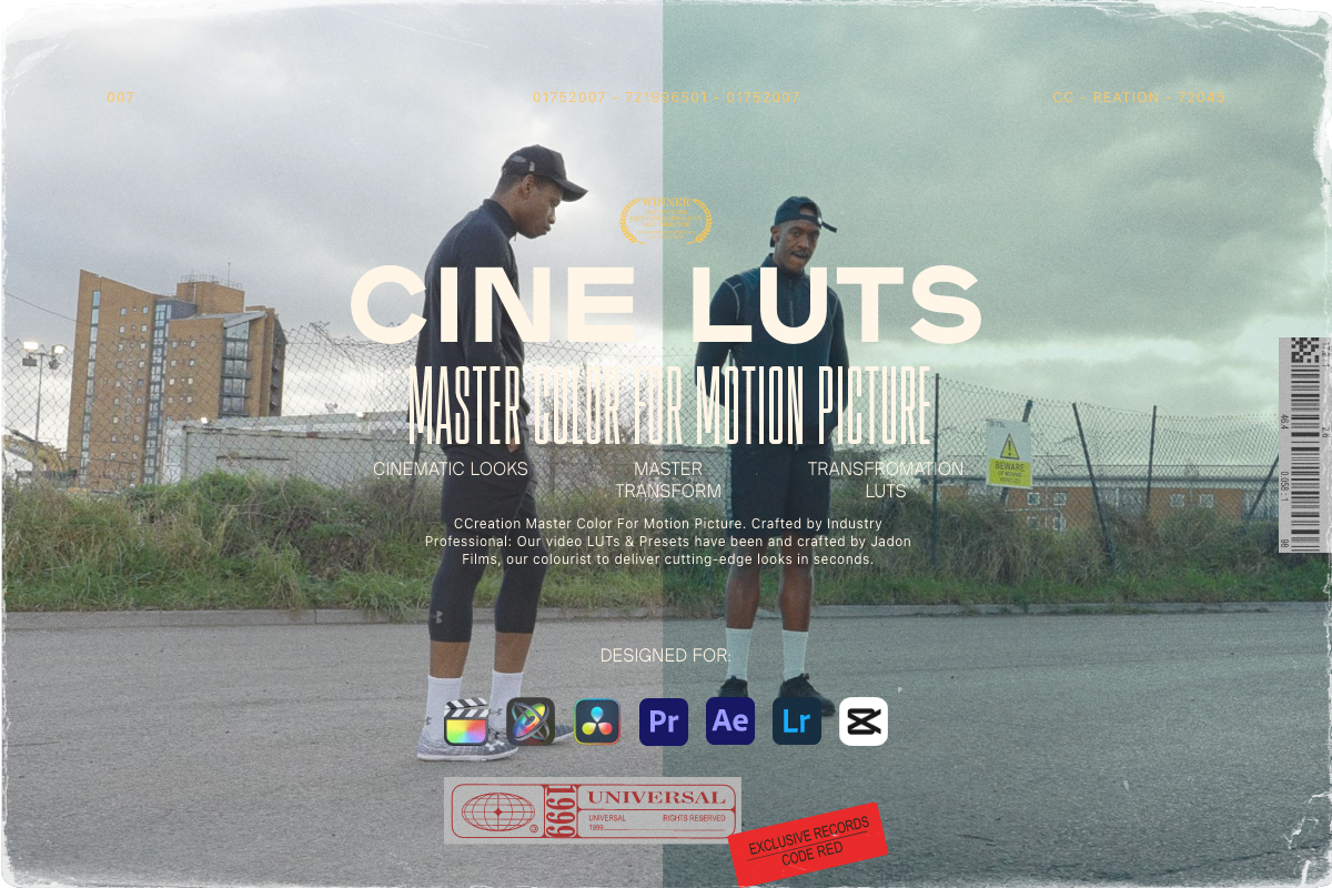 Run Club Luts and Master Color For Motion Picture Lut Pack ccreation.store