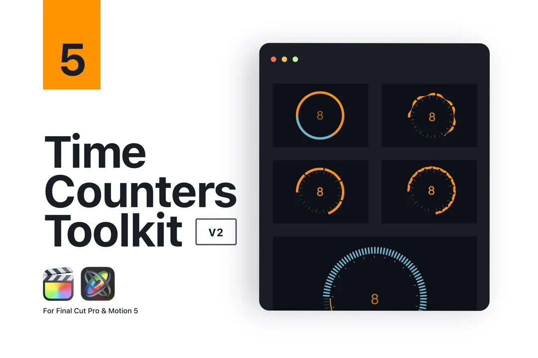 Time Counters Toolkit - FCP ccreation.store