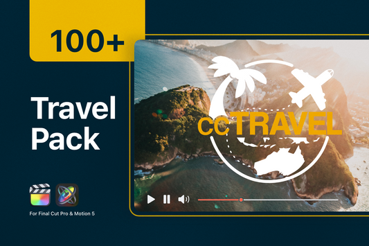 Animated Travel Pack for Final Cut Pro & Premiere Pro ccreation.store