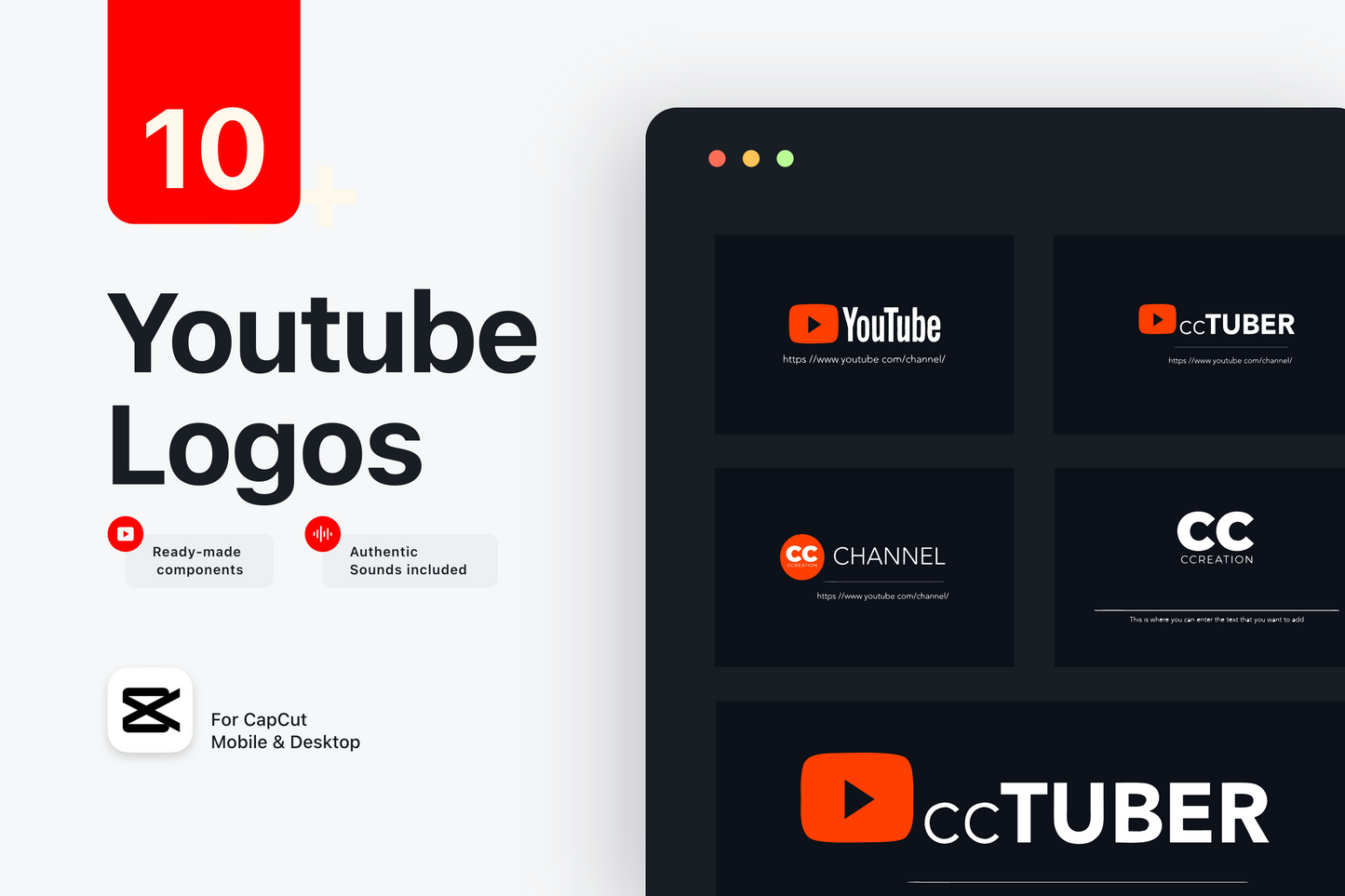 Capcut Template Youtuber Pack ccreation.store