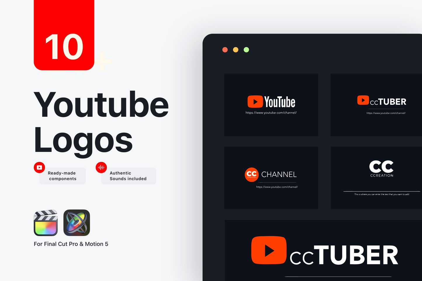 YouTube Creator Pack ccreation.store
