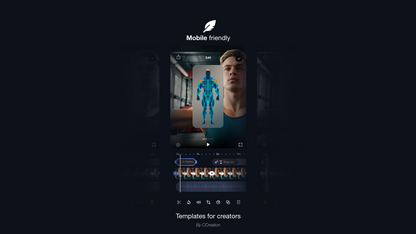 Gym Graphics V2 Mesomorph for CapCut ccreation.store