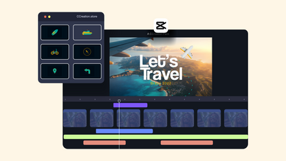 Animated Travel Icon Pack for Capcut ccreation.store