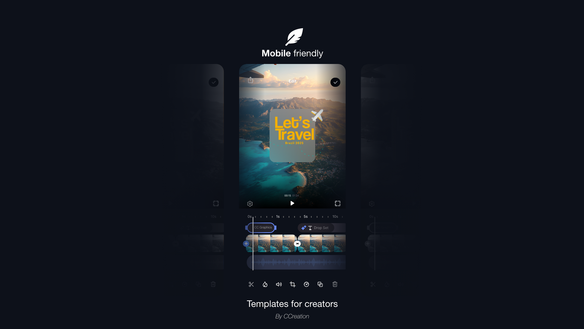 Animated Travel Icon Pack for Capcut ccreation.store