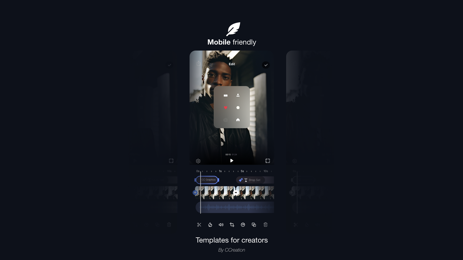 Instagram Animated Icons for CapCut ccreation.store
