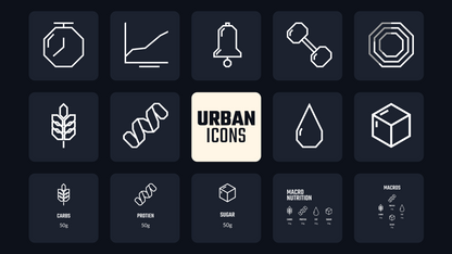 Urban Fitness icons For Capcut ccreation.store