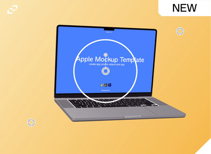 MacBook Pro Mockup Template ccreation.store