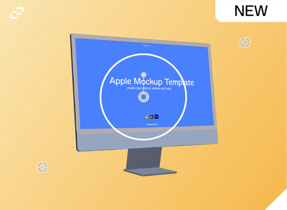 iMac Mockup Video Template ccreation.store