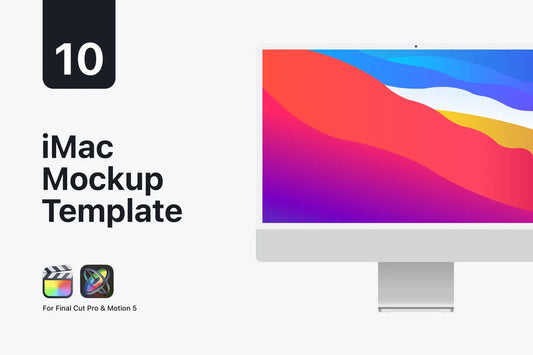 iMac Mockup Video Template ccreation.store